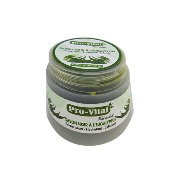 PRO-VITAL SAVON NOIR AU EUCALYPTUS 200 G