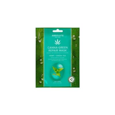 ABSOLUTE NEW YORK CANNA-GREEN REPAIR MASK HEMP+TEA