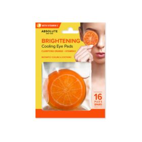 ABSOLUTE NEW YORK COOLING EYE PADS-CLARIFYING ORANGE & VITAMIN E