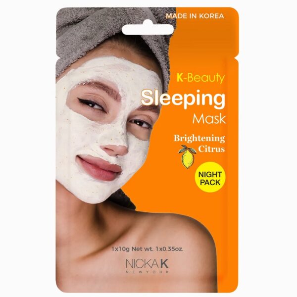 NICKA K SLEEPING MASK BRIGHTENING CITRUS