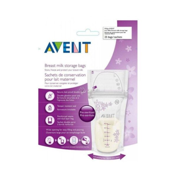 AVENT SACHETS DE CONSERVATION DU LAIT MATERNEL