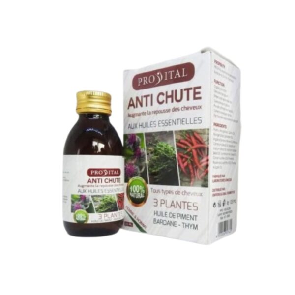 PRO-VITAL ANTI CHUTE A HUILE DE PIMENT, BARDANE ET THYM 125ML