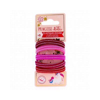 PRINCESSE LILI ELASTIQUES TULLE ET PERLES X6