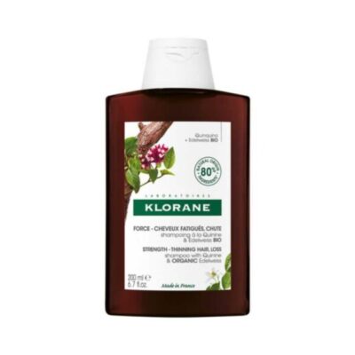 KLORANE SHAMPOOING A LA QUININE & EDELWEISSBIO 200ML