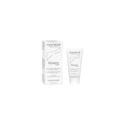 KERAPIL Soin Dermo Régulateur anti Rugosités, Anti Poils Incarnés 75ml – Jambes, Maillot, Barbe