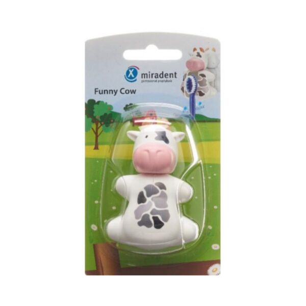 MIRADENT PORTE-BROSSE À DENTS FUNNY COW