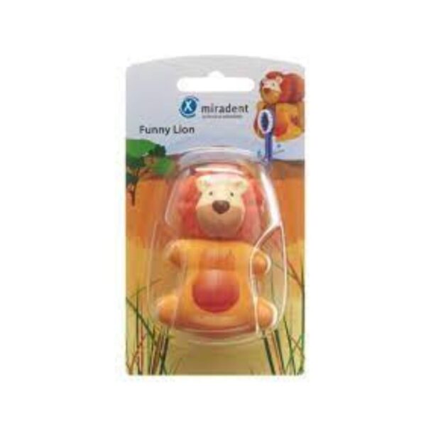 MIRADENT PORTE-BROSSE À DENTS FUNNY LION