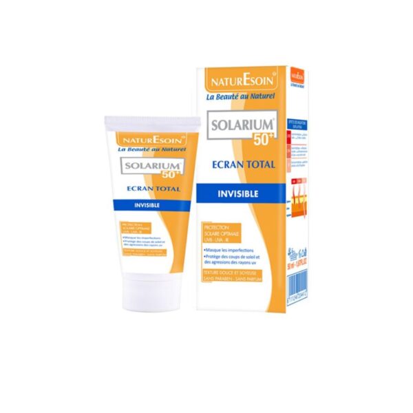 SOLARIUM 50+ Ecran Total 50ml – Invisible