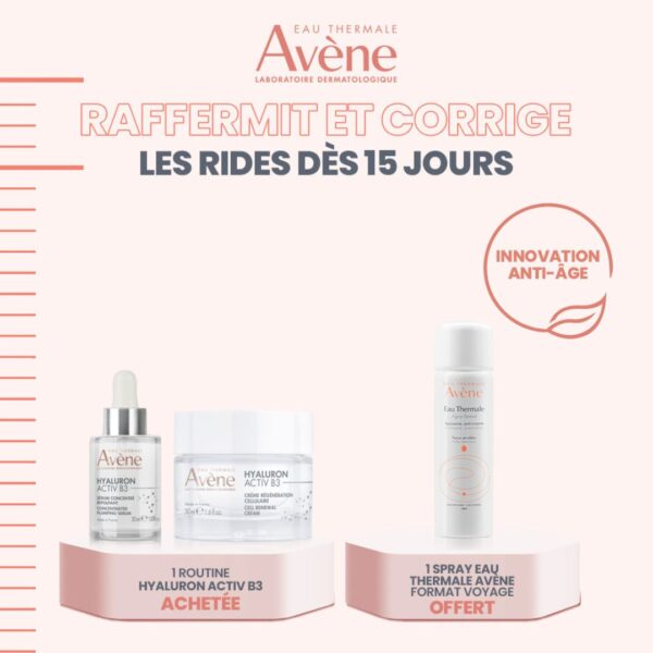 AVÈNE HYALURON ACTIV B3 CRÈME RÉGÉNÉRATION CELLULAIRE 50ML + SÉRUM HYALURON 30 ML