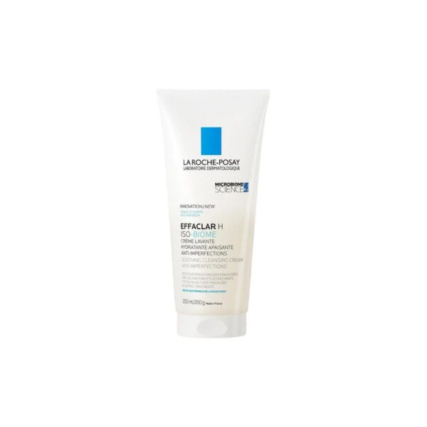 LA ROCHE POSAY EFFACLAR H CREME LAVANTE HYDRATANTE DERMO APAISANTE 200ML