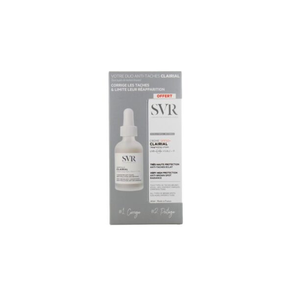 SVR CLAIRIAL AMPOULE ANTI TACHES 30ML+ CLAIRIAL CREME SPF50+ 40ML OFFERT