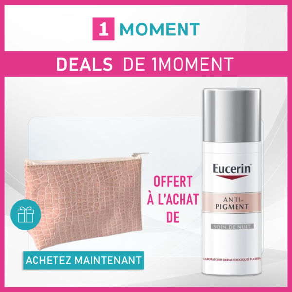 OFFRE EUCERIN ANTI PIGMENT SOIN DE NUIT 50 ML+ TROUSSE OFFERTE