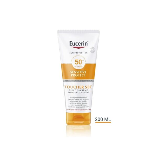 EUCERIN SUN GEL-CREME TOUCHER SEC 200ML