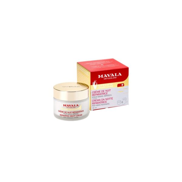 MAVALA CREME DE NUIT REPARATRICE POUR MAINS ABIMEES 70ML