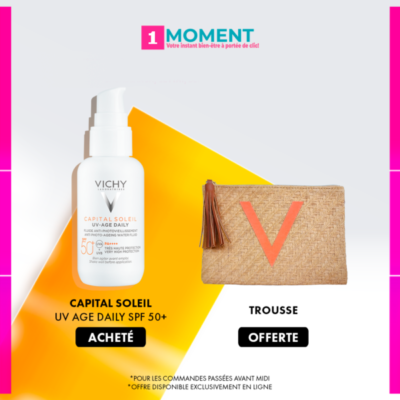 VICHY CAPITAL SOLEIL UV AGE DAILY SPF 50 FLUIDE ANTI PHOTOVIEILLISSEMENT 40 ML