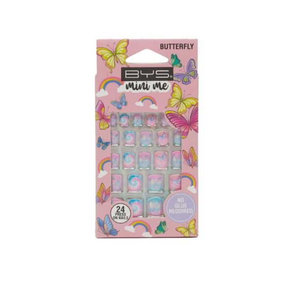 BYS MINI ME PRESS ON NAILS PASTEL PARTY FAUX ONGLES