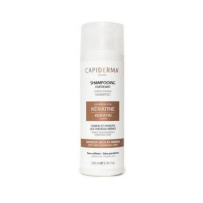 CAPIDERMA SHAMPOOING À LA KÉRATINE FORTIFIANT CLARIFIANT 200ML