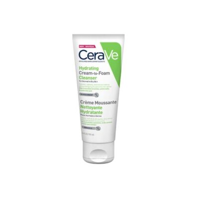 CeraVe Crème Moussante Nettoyante Hydratante Peau Normale à Sèche | 100ml
