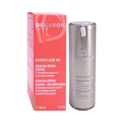 DELAROM ENERGYLIXIR HD SERUM AGE DEFENSE ESSENTIEL À L’IMMORTELLE DES DUNES ET H.E TOUTES PEAUX SENSIBLES 30 ML