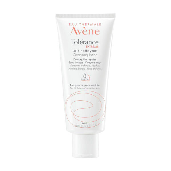 Eau Thermale Avène – Tolérance EXTRÊME Lait nettoyant Cosmétique Stérile 200ML