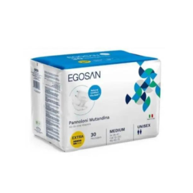 EGOSAN CHANGES COMPLETS NATURAL CONFORT 30UNITÉS (7GTTES) TAILLE M
