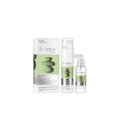 ERAYBA ZENACTIVE BALANCE TREATMENT OILY HAIR ZB SET (Shampoo 250ML et spray lotion 100ML )