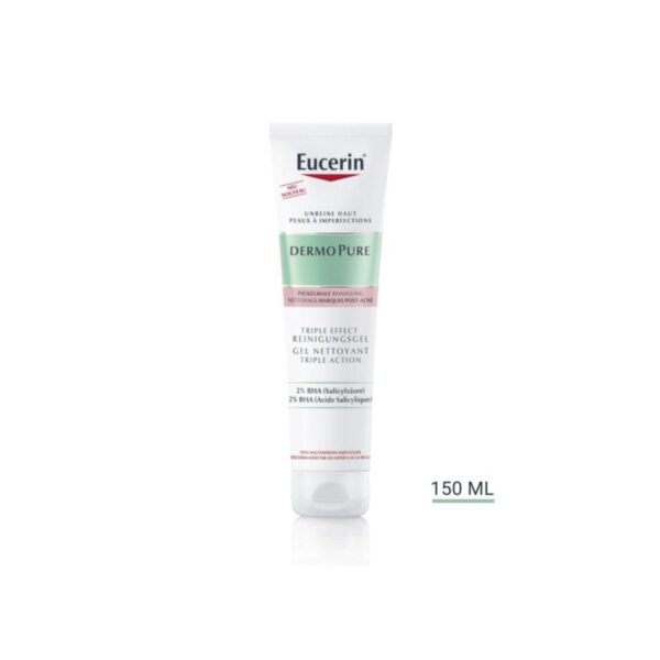 EUCERIN GEL NETTOYANT TRIPLE ACTION