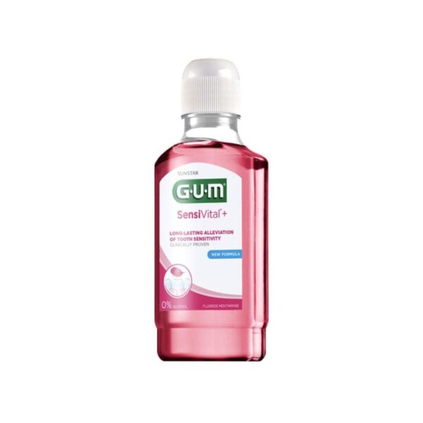 GUM BAIN DE BOUCHE SENSIVITAL+ 300ML REF 6081