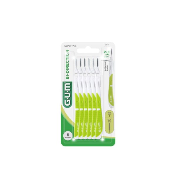 GUM PROXABRUSH 0.7MM ULTRA MICRO-FINE REF 2114