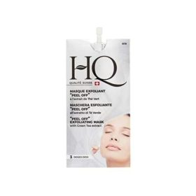 HQ MASQUE EXFOLIANT PEEL OFF ANTI-AGE A L’EXTRAIT DE THE VERT 15ML – 3 DOSES