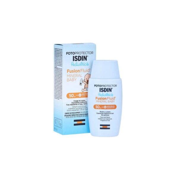 ISDIN Fotoprotector Pediatrics Fusion Fluid Mineral Baby Spf50+ 50ml
