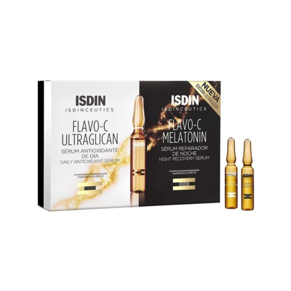 ISDIN Isdinceutics Flavo-C Ultraglican & Melatonin 20 ampoules