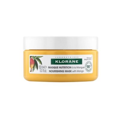 Klorane – Masque nutrition à la Mangue – Cheveux secs