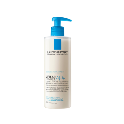 La Roche-Posay Lipikar Syndet AP+ Crème Lavante Peau Sèche et Eczéma Atopique| 400ml