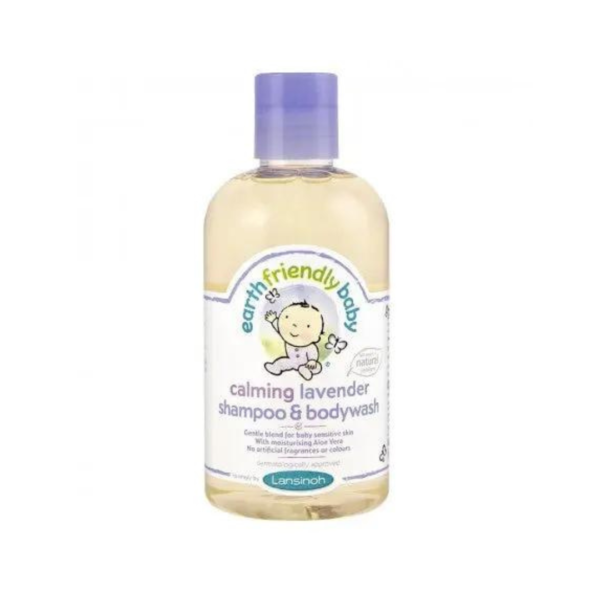 LANSINOH SHAMPOING & GEL LAVANT LAVANDE 250ML