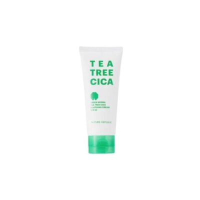 NATURE REPUBLIC GREEN DERMA TEA TREE CICA SOOTHING CREAM