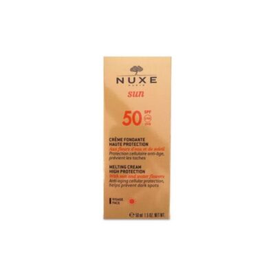 NUXE SUN – CRÈME SOLAIRE FONDANTE VISAGE SPF 50