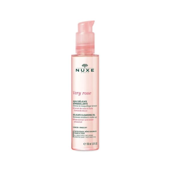 NUXE VERY ROSE – HUILE DÉMAQUILLANTE 150ML