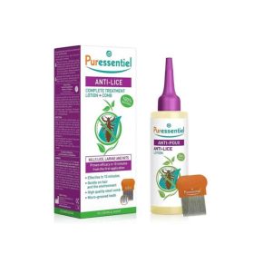 PURESSENTIEL ANTI POUX LOTION + PEIGNE TRAITEMENT 10MIN 100ML