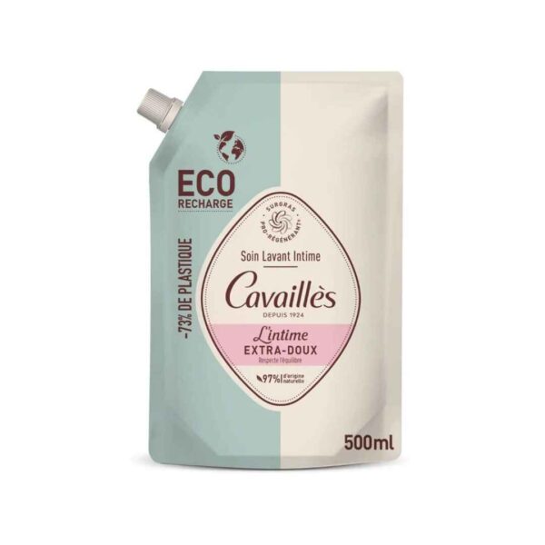 ROGE CAVAILLES – ECO-RECHARGE 500 ML ROGE CAVAILLES – SOIN NATUREL TOILETTE INTIME EXTRA-DOUX