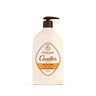 ROGE CAVAILLES – GEL SURGRAS ACTIF BAIN DOUCHE LAIT ET MIEL 1L