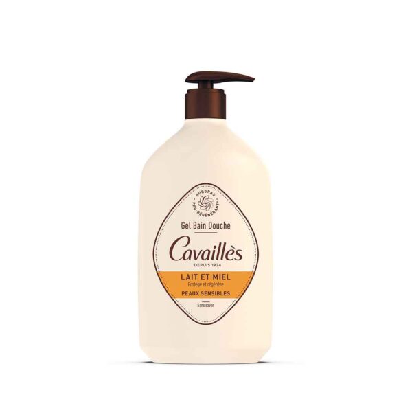 ROGE CAVAILLES – GEL SURGRAS ACTIF BAIN DOUCHE LAIT ET MIEL 1L