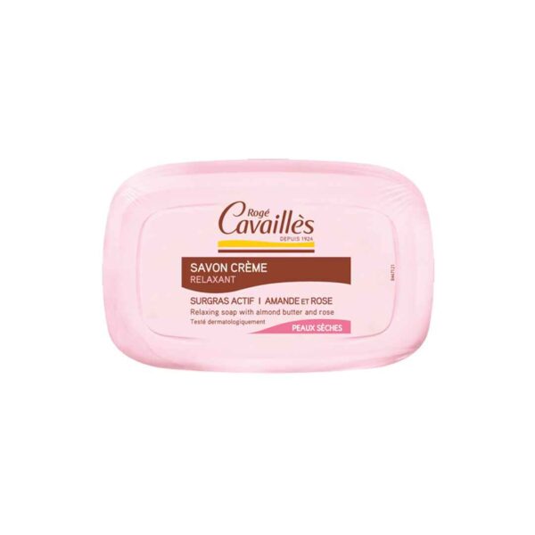 ROGE CAVAILLES – SAVON CREME BEURRE D’AMANDE ET ROSE 115G