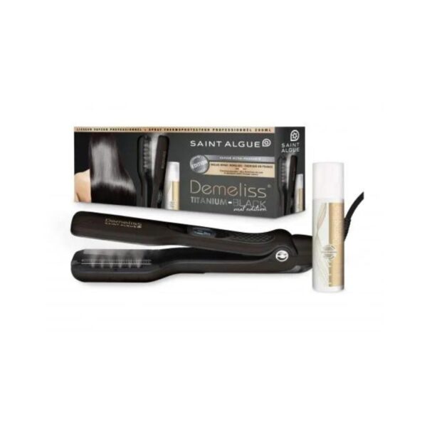 SAINT ALGUES LISSEUR VAPEUR TITANIUM BLACK MAT EDITION+ SPRAY THERMOPROTECTEUR 200ML