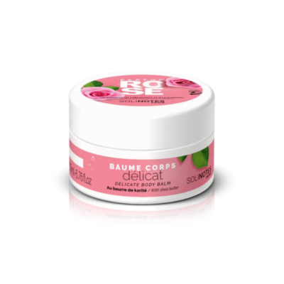 SOLINOTES PARFUM ROSE BAUME CORPS DELICAT UN BOUQUET DE RAFFINEMENT ET D HYDRATATION AU BEURRE DE KARITE 200 ML