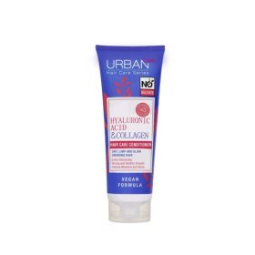 URBAN CARE APRÈS-SHAMPOOING EXTRA VOLUME ACIDE HYALURONIQUE & COLLAGÈNE SANS SULFATE 250ML