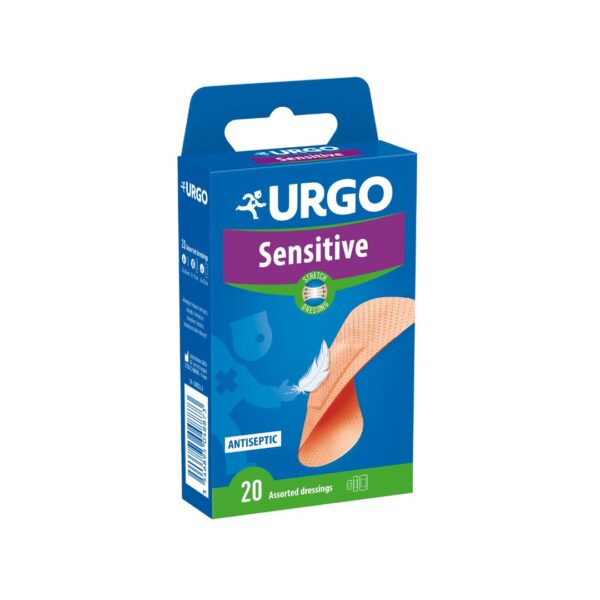 URGO SENSITIVE (EXTENSIBLE) BOITE DE 20