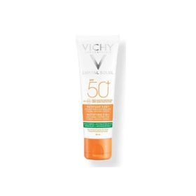 Vichy Capital Soleil Crème Solaire Matifiante 3en1 SPF50+ Peau Mixte Acnéique | 50ml