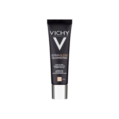 Vichy Dermablend Fond de Teint Correction 3D SPF25 Peau Grasse Acnéique 15 OPAL | 30ml