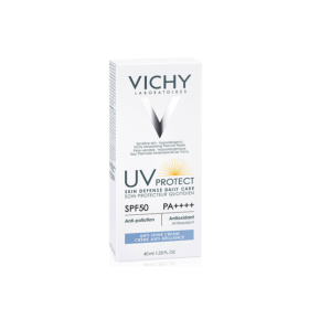 Vichy UV PROTECT Crème Hydratante Invisible SPF50 Tous Types de Peaux | 40ml